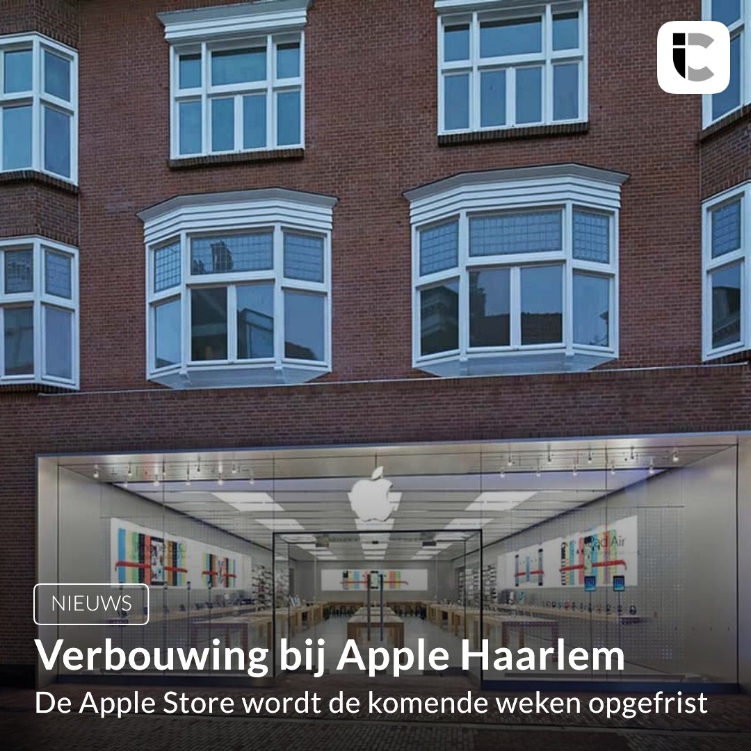 Apple Haarlem: gesloten voor renovatie
