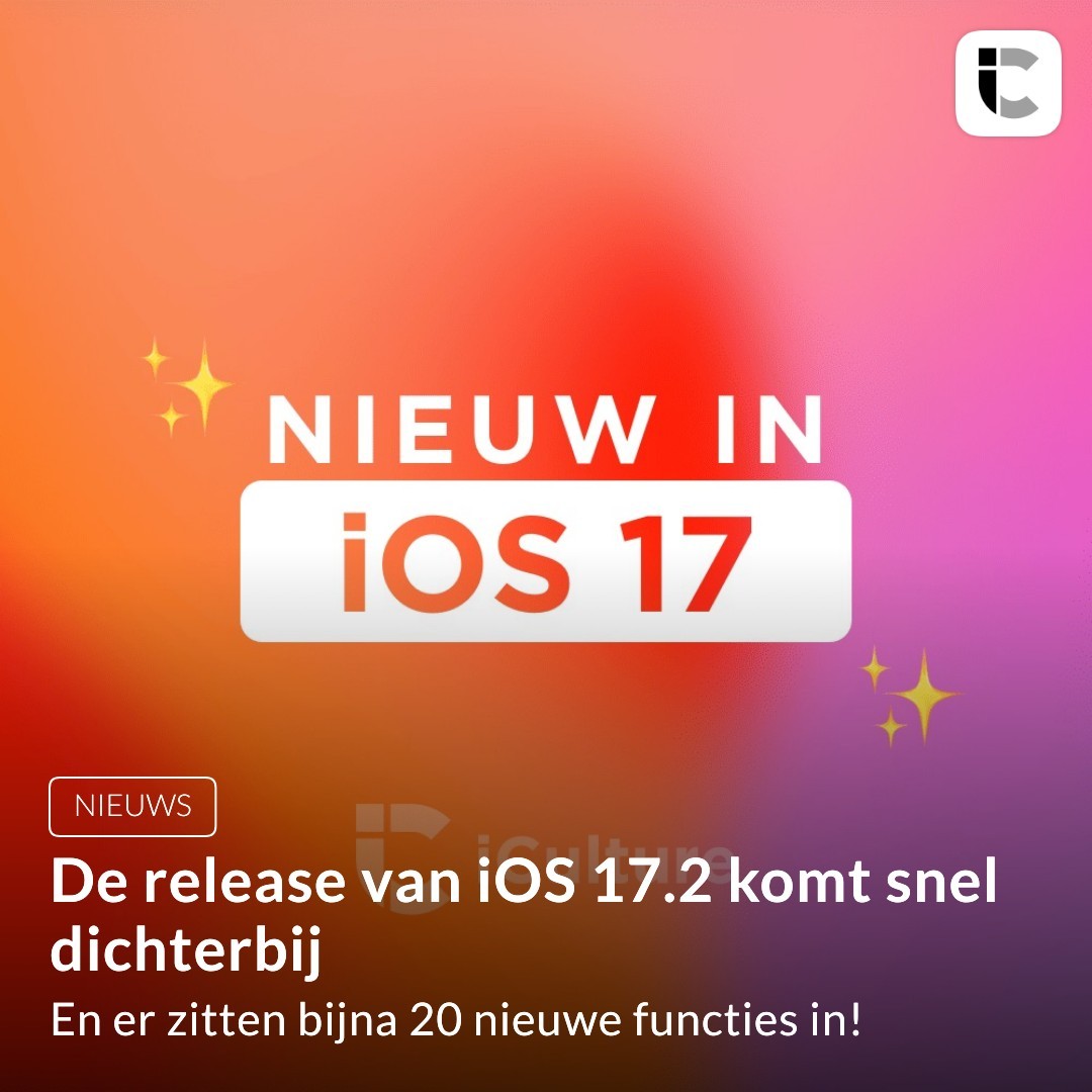 iOS 17.2 functies: deze verbeteringen komen naar je iPhone