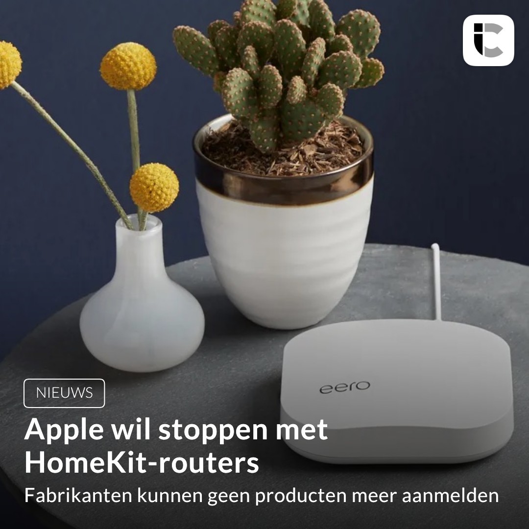 'Apple stopt met HomeKit Secure Routers'